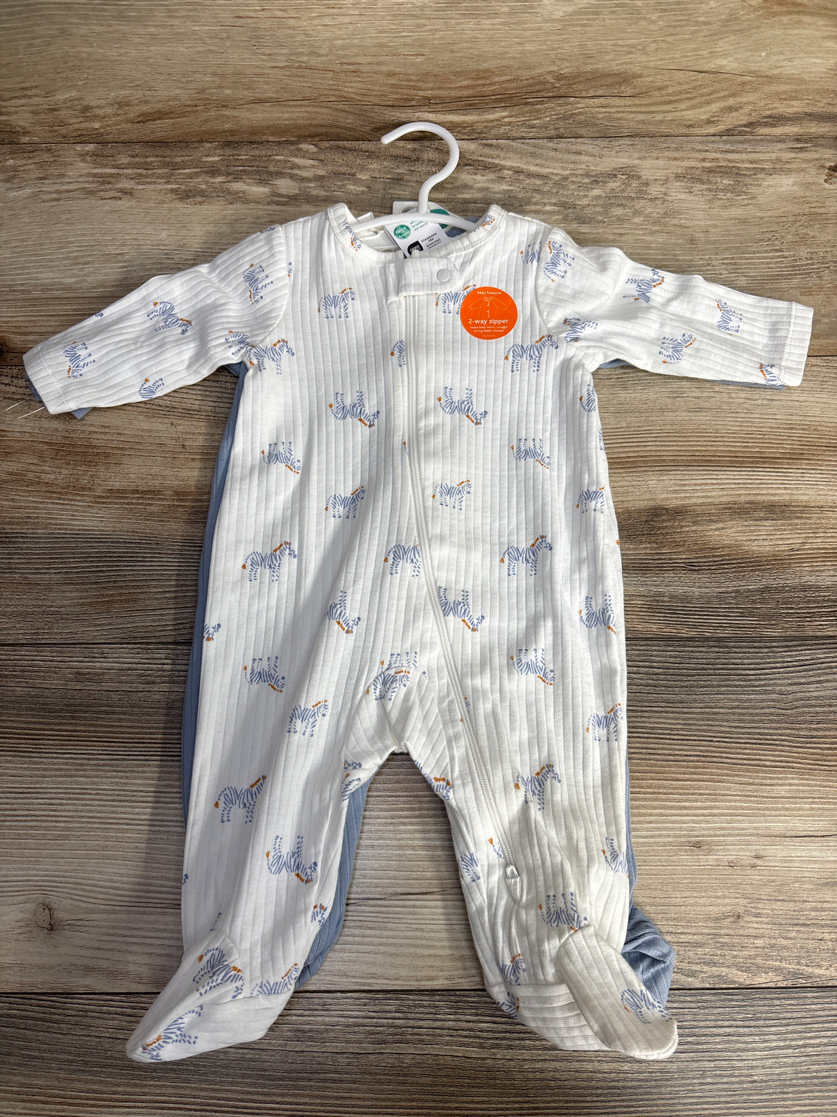 NEW Just One You 2pc Ribbed Sleeper White sz 3m