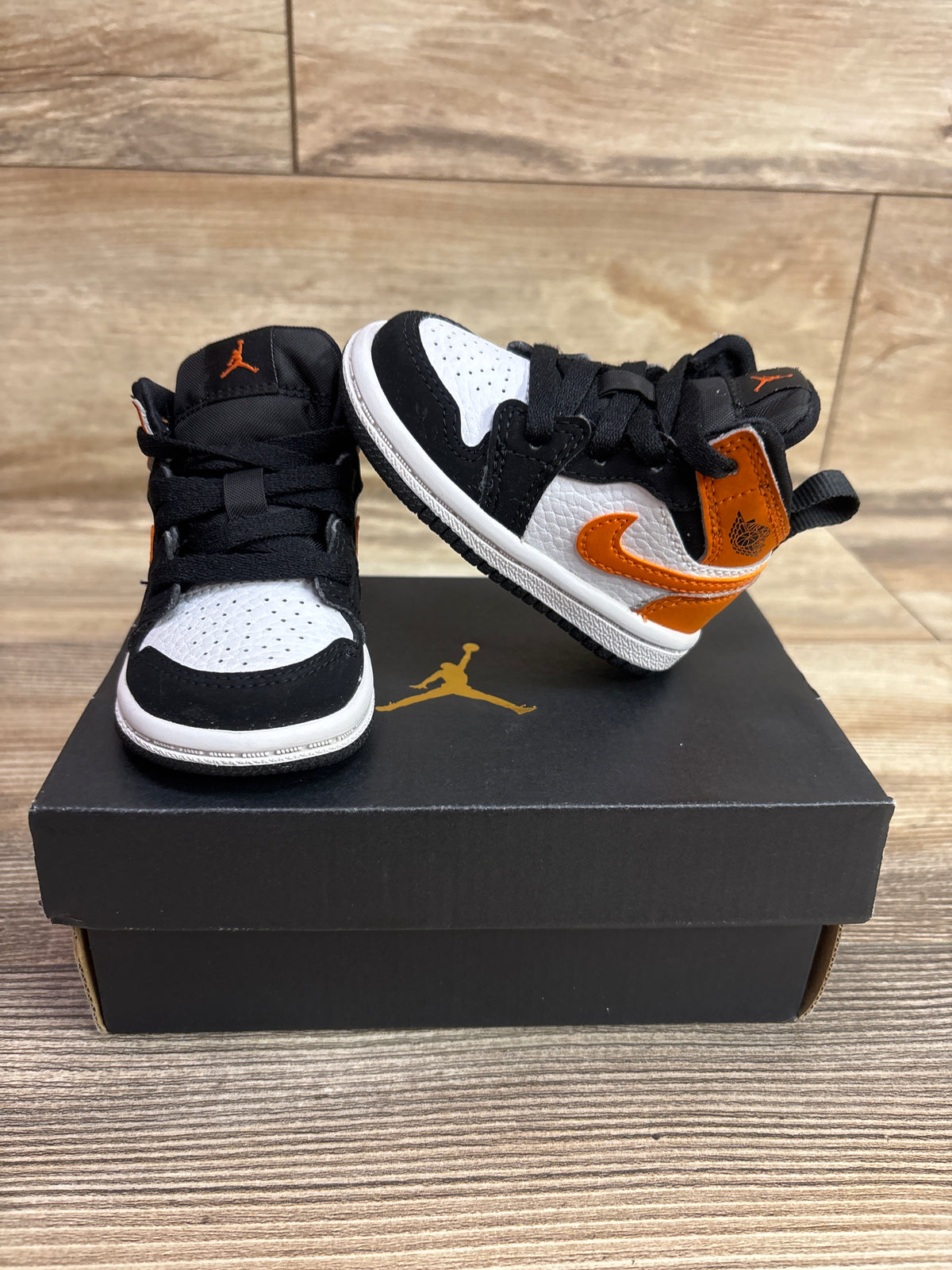 Air Jordan 1 Mid TD 'Shattered Backboard' Sneakers sz 3c