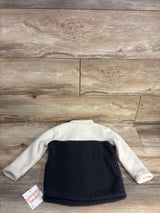 NEW Jumping Beans Sherpa Quarter Zip Jacket Ivory sz 2T