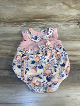 Tommy Bahama Floral Bubble Romper Pink sz 6-9m