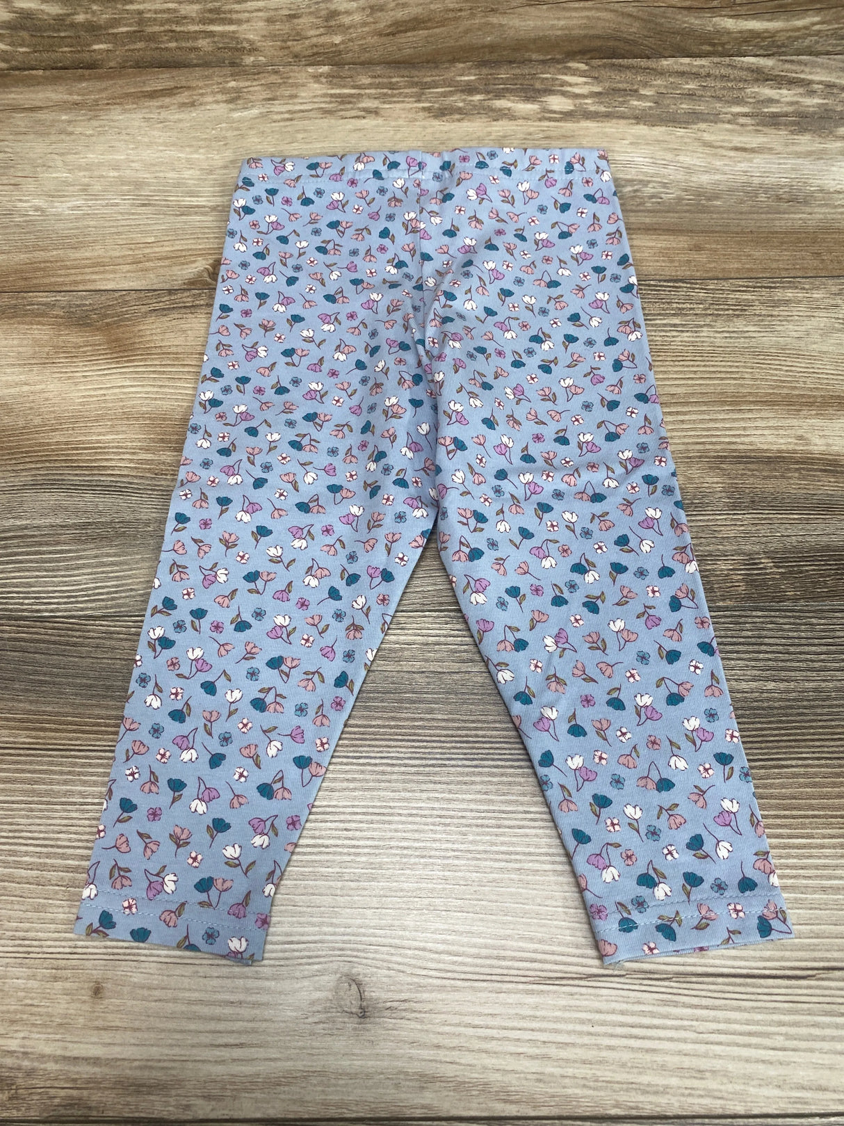 NWoT Carter's Floral Leggings Blue sz 18m