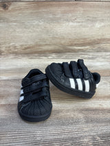 Adidas Superstar II Shoes Black/Cloud White sz 2c - Me n Mommy To Be