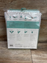 NEW Ideal Baby 3pk Muslin Swaddle Blankets 42x42''