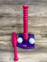 Little Tikes 3pc T-Ball Set In Pink/Purple