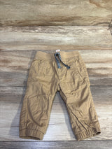 Cat & Jack Woven Drawstring Joggers Khaki sz 3-6m