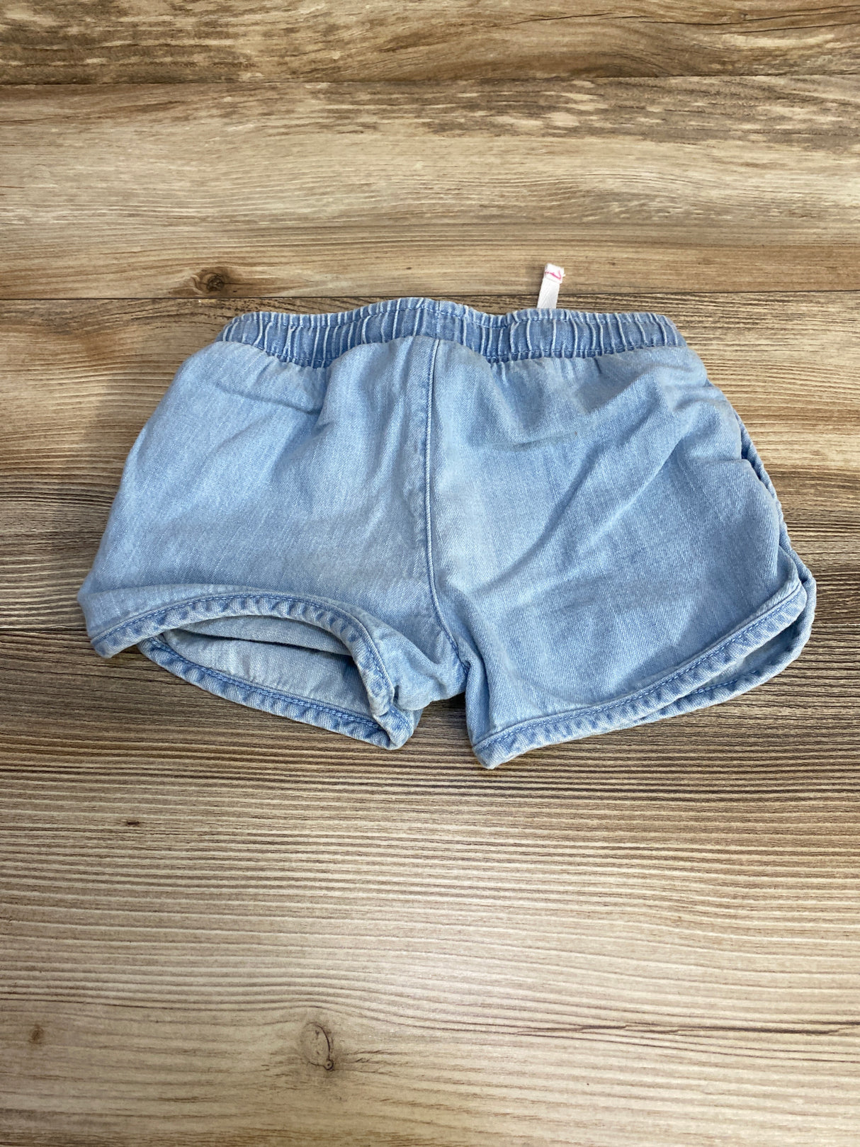 Cat & Jack Chambray Drawstring Shorts Blue sz 2T