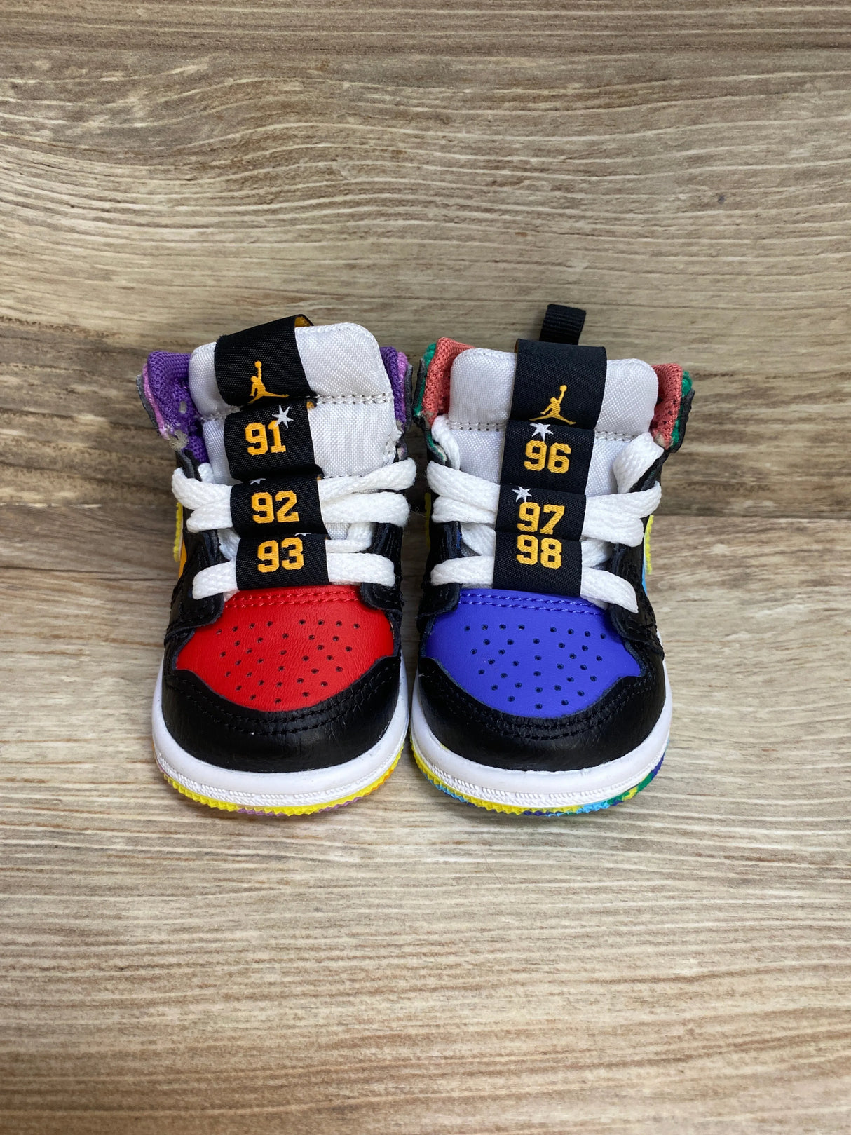 Air Jordan 1 Mid SS TD 'Championships' Sneakers sz 2c