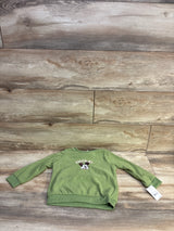 NEW Disney Junior Mickey Mouse Sweatshirt Green sz 2T