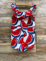 Child Of Mine Watermelon Romper White sz 2T - Me n Mommy To Be
