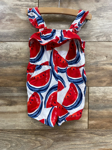 Child Of Mine Watermelon Romper White sz 2T - Me n Mommy To Be
