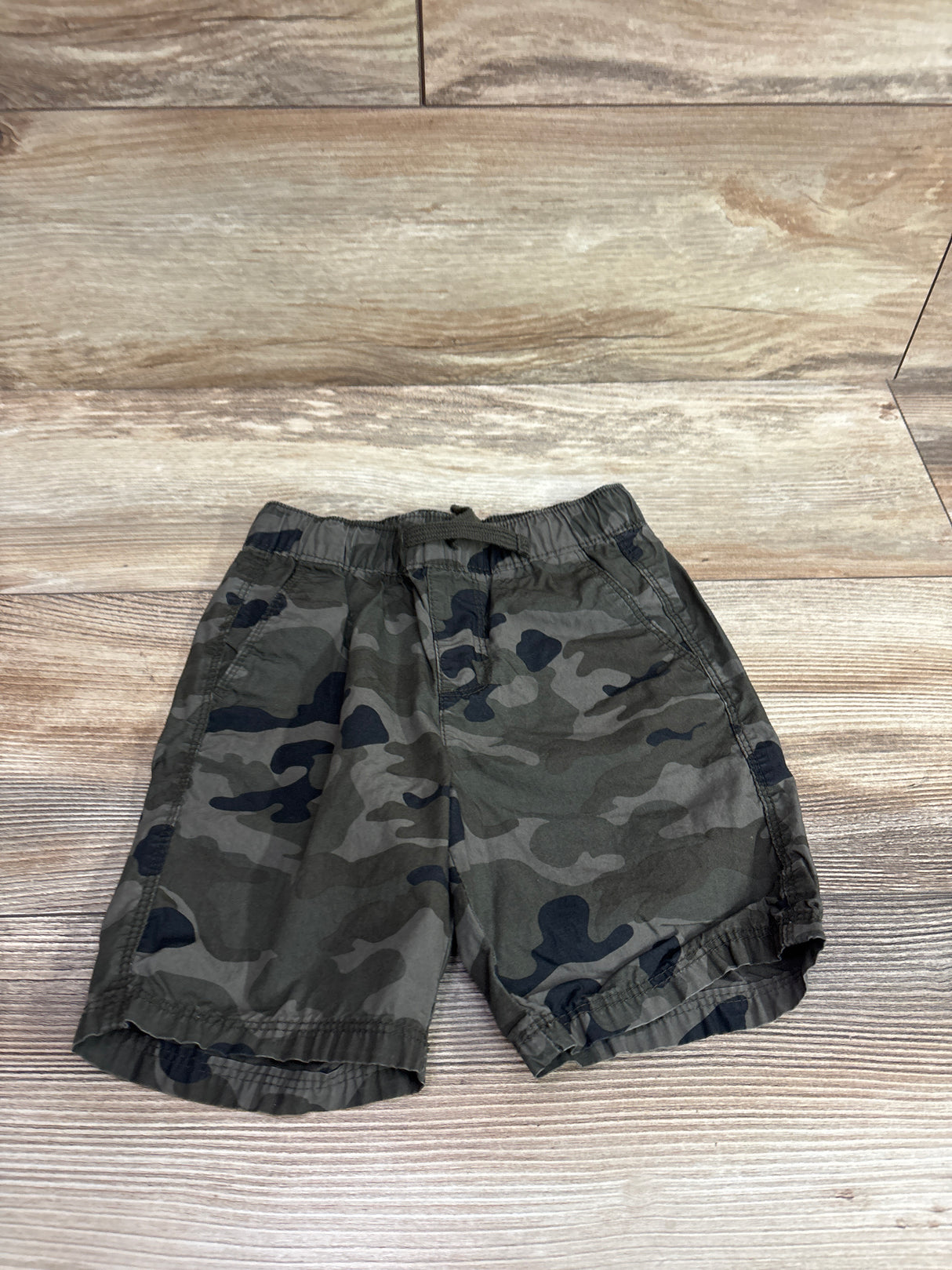Old Navy Camo Drawstring Shorts Olive sz 4T