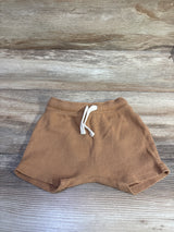 Old Navy Pull-On Waffle-Knit Shorts Brown sz 6-12m