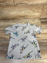 American Hawk Dinosaur Shirt Grey sz 2T