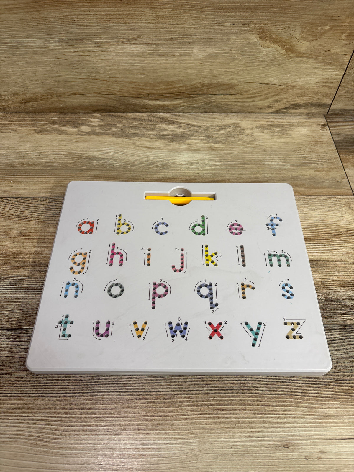 GAMENOTE Magnetic Letter Board Double Sided ABC Tracing