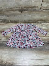 Laughing Llama Floral Dress White sz 12m - Me n Mommy To Be