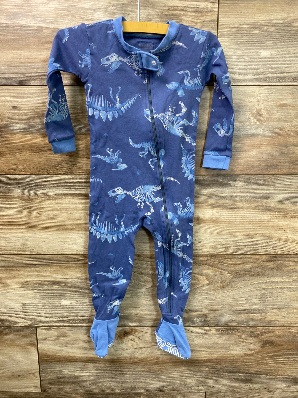 Burt's Bees Baby Organic Dino Sleeper Blue sz 18m