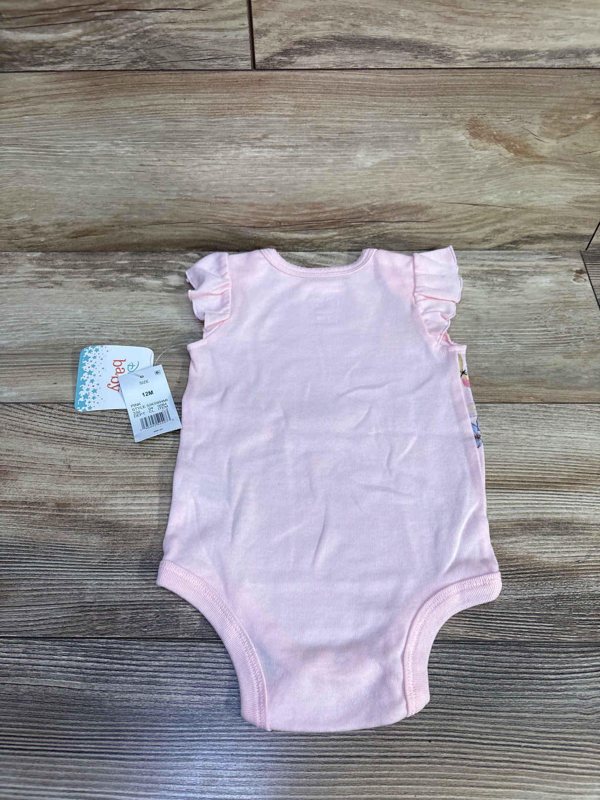 NEW Disney Baby Minnie Mouse Bodysuit Pink sz 12m