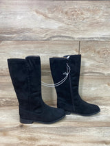 NEW Cat & Jack Mylah Tall Riding Boots Black sz 1Y