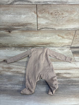 Carter's Ribbed Sleeper Brown sz 3m