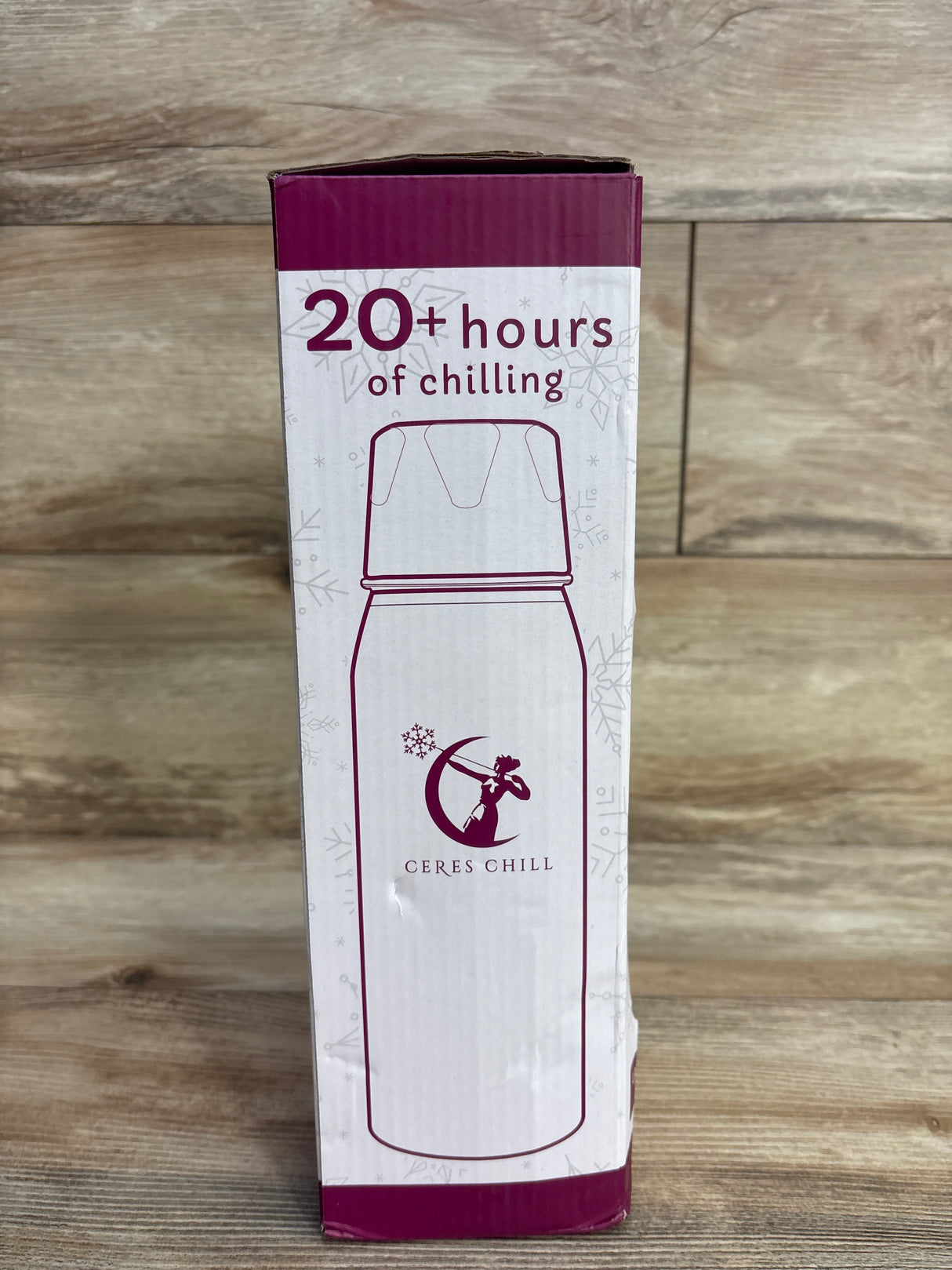 Ceres Chill Breastmilk Chiller in Future's So Bright White 24oz