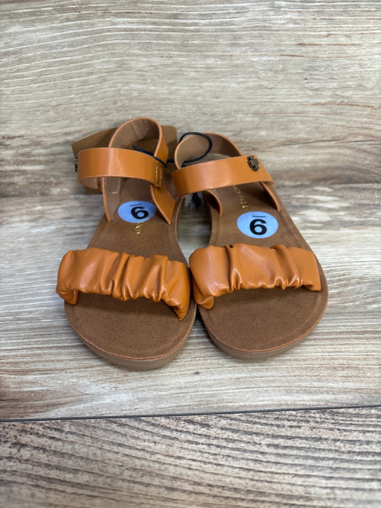 NEW Lucky Brand Grace Sandals Cognac sz 9c - Me n Mommy To Be