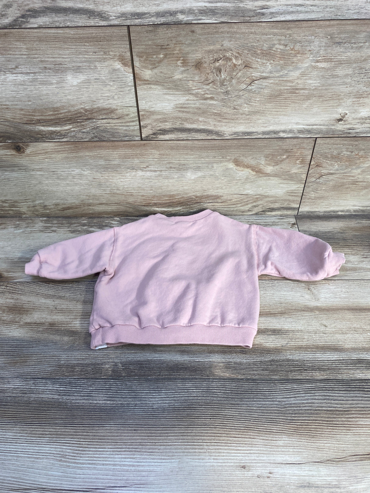 Cotton On Baby Stay Wild Child Pullover Sweatshirt Pink sz 12-18m