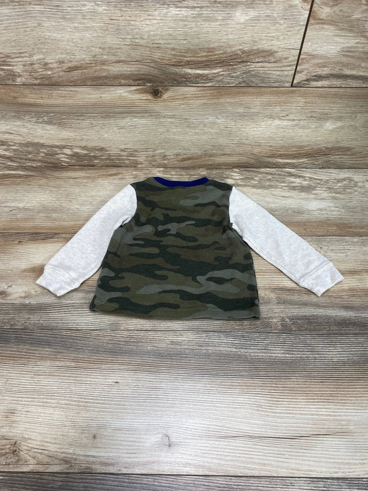 Carter's Thermal Camo Shirt Green sz 12m