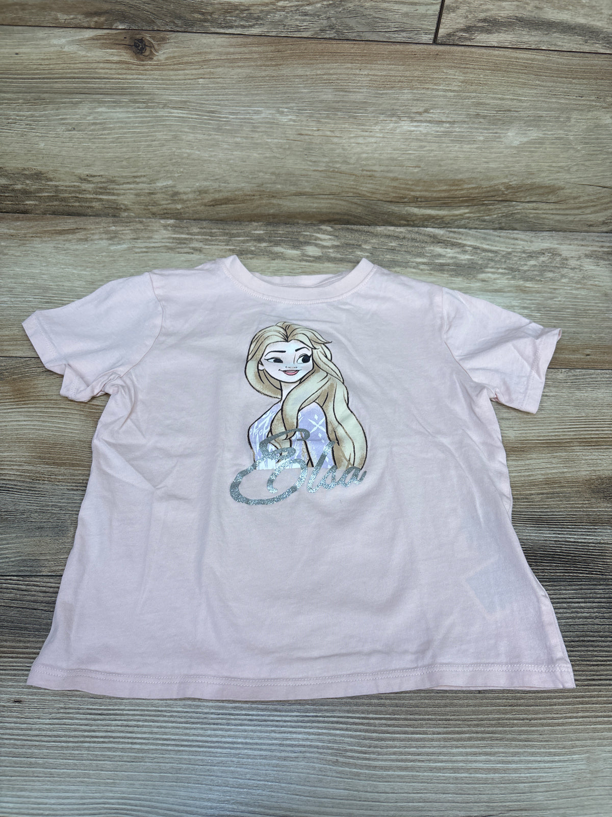 H&M x Disney Frozen Shirt Pink sz 5/6T