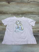 H&M x Disney Frozen Shirt Pink sz 5/6T