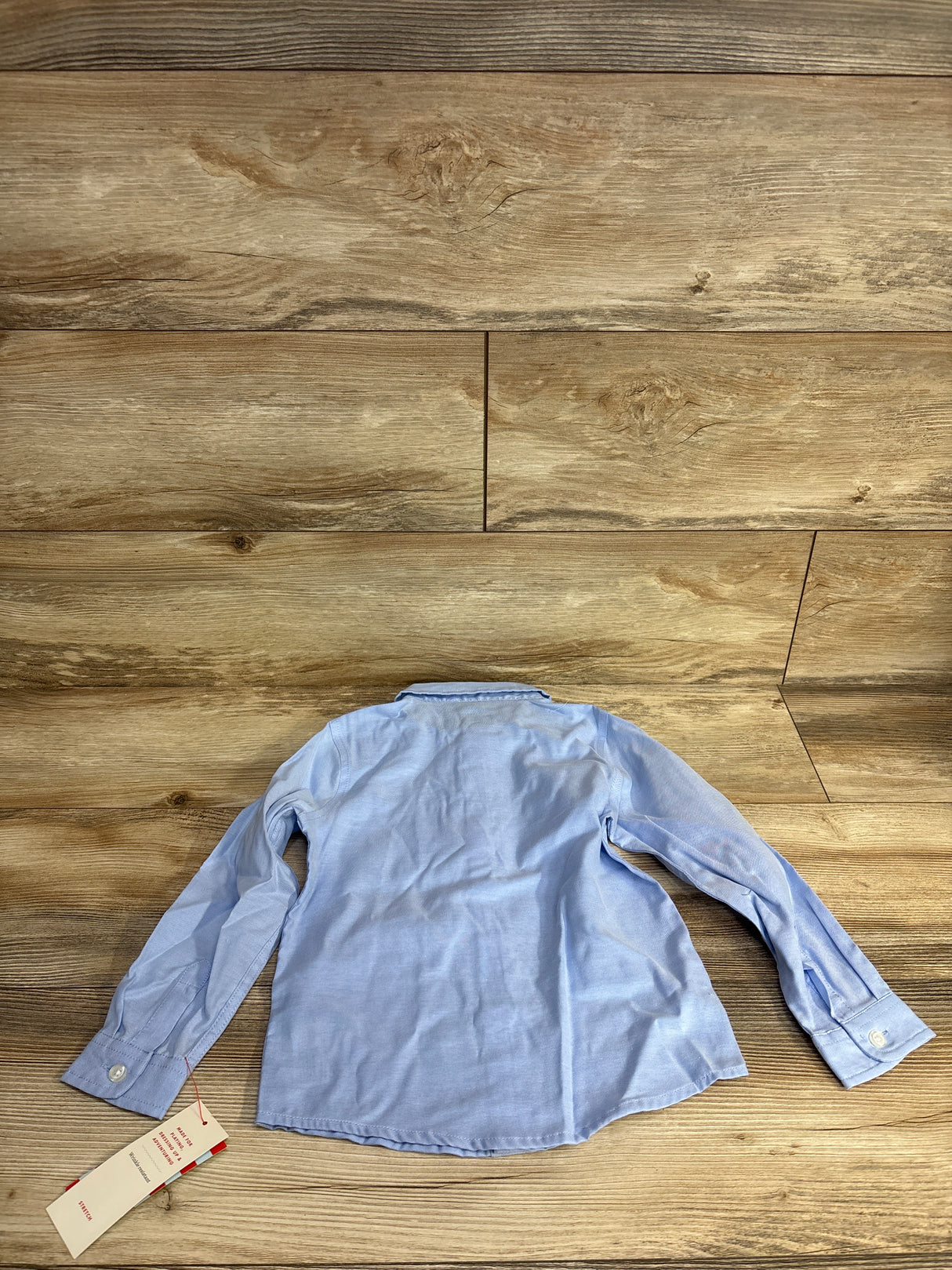 NEW Cat & Jack Button Up Shirt Blue sz 12m