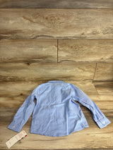 NEW Cat & Jack Button Up Shirt Blue sz 12m