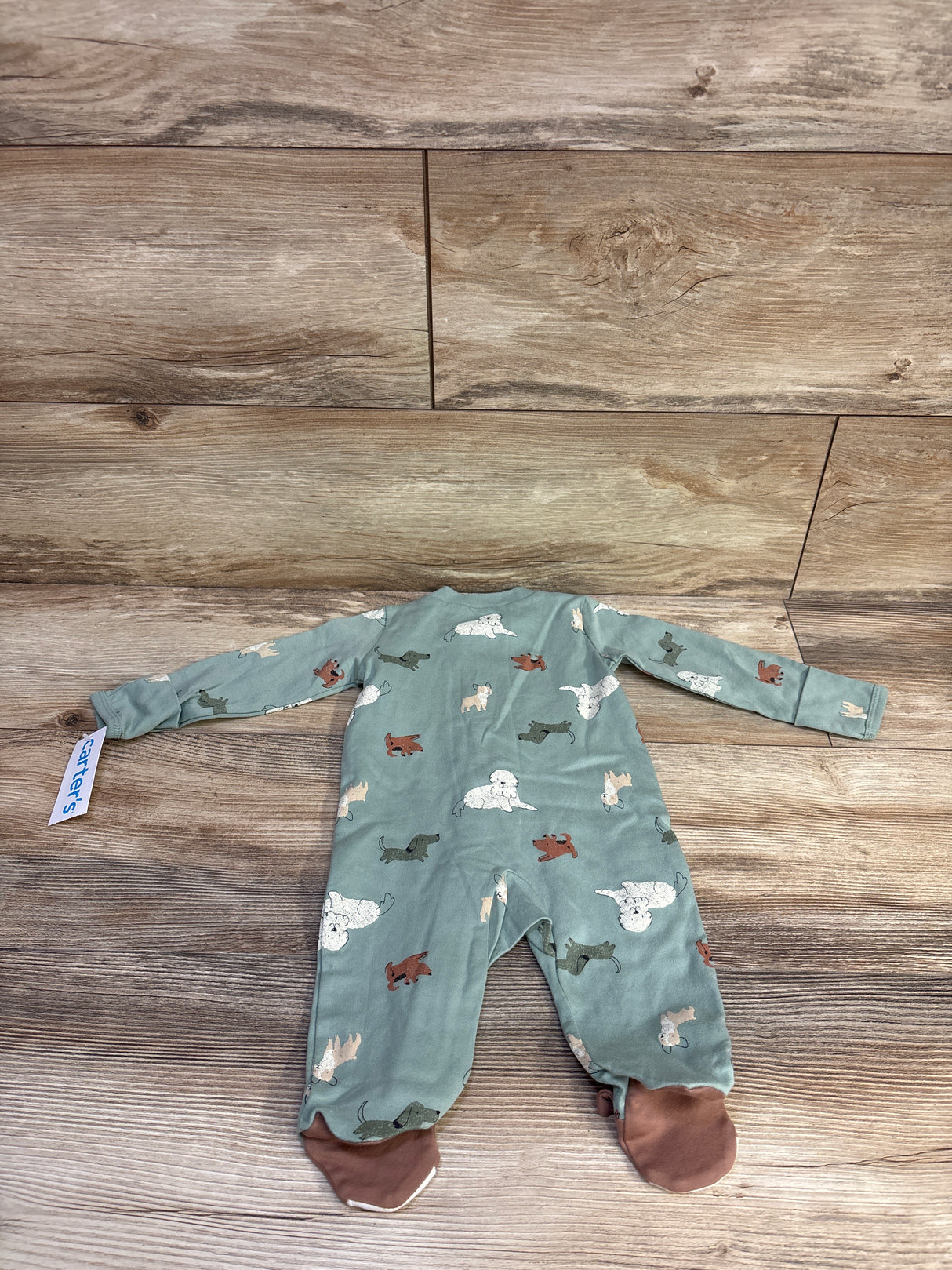 NEW Carter's Dog Sleeper Green sz 3m