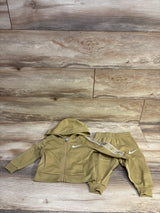 Nike 2pc Dri-Fit Hooded Tracksuit Set Tan sz 12m