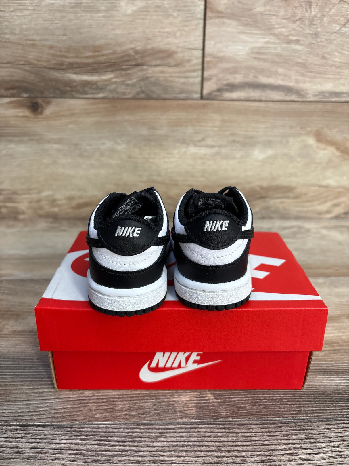 NEW Dunk Low TD 'Black White' Sneakers sz 4c