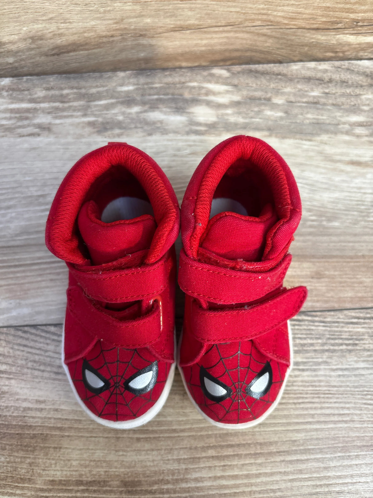 Marvel Spiderman High Top Sneakers, Red sz 5c