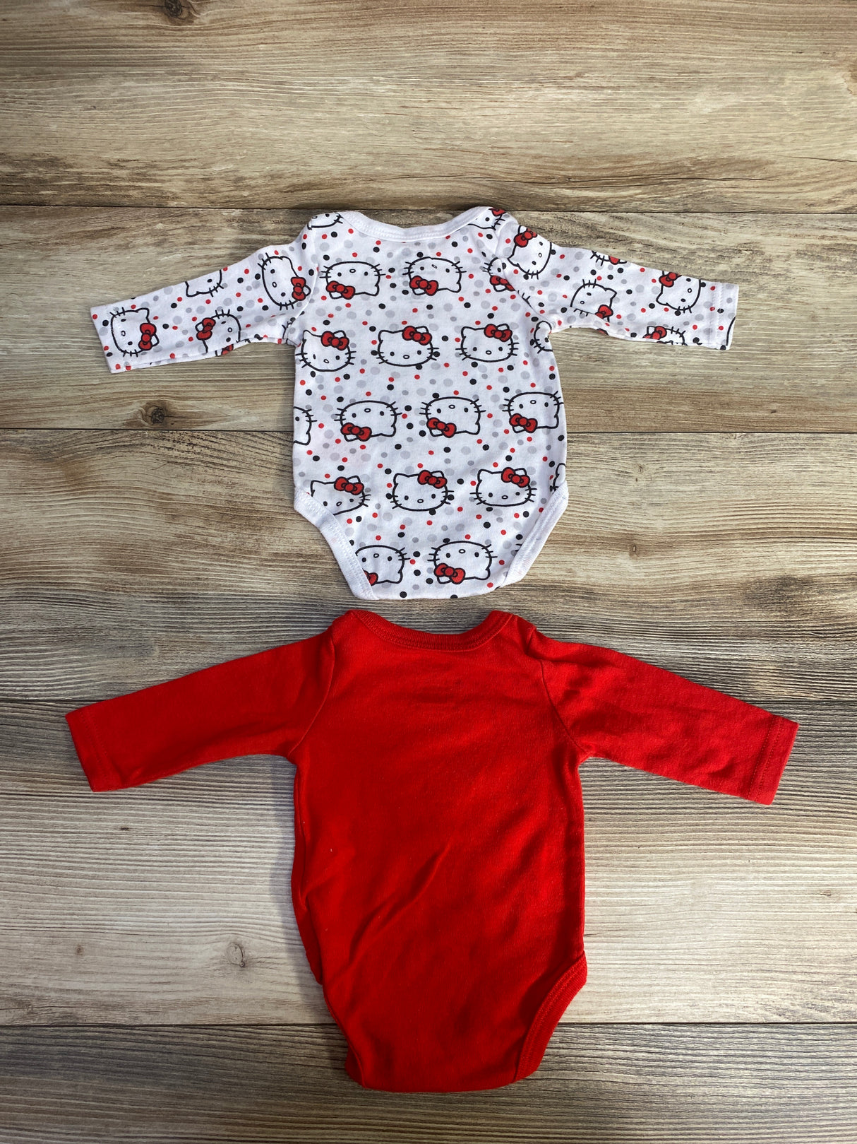 Hello Kitty 2pc Bodysuit Set White sz 3m