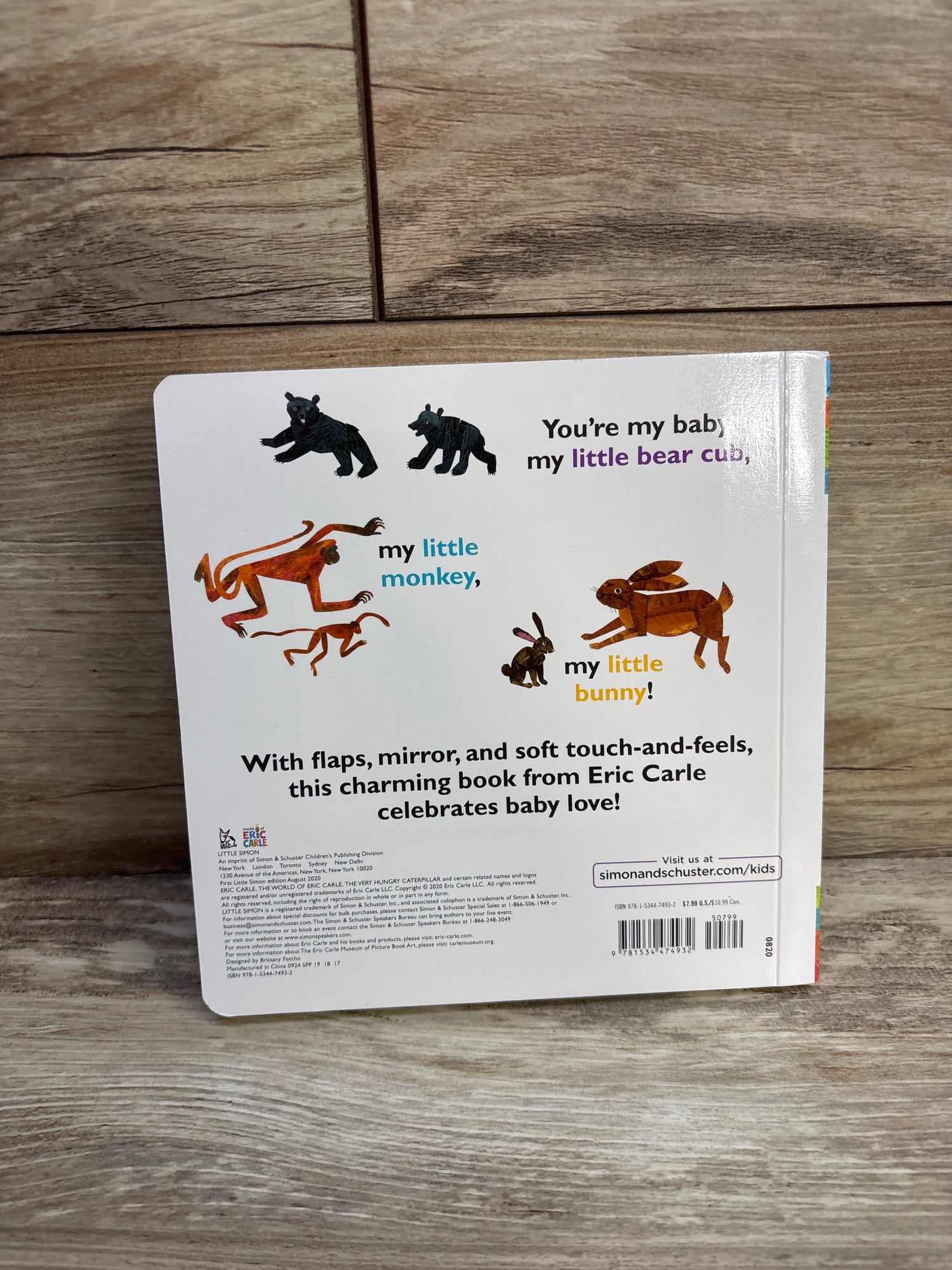 You're My Little Baby: A Touch-and-Feel Book (The World of Eric Carle) Board book