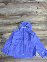 Columbia Hooded Windbreaker Jacket Periwinkle sz 4-5T - Me n Mommy To Be