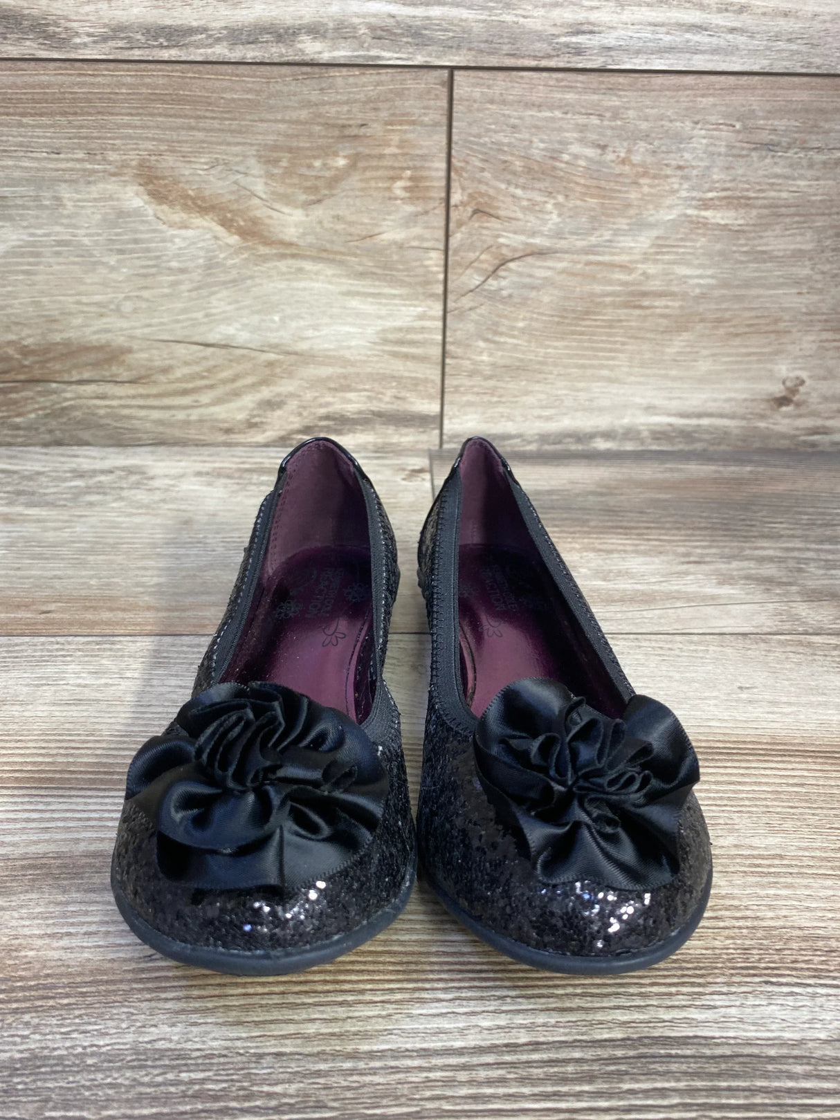 Kenneth Cole Glitter Ballet Black sz 12.5c