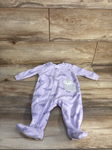 Carter's Blanket Sleeper Purple sz 6m