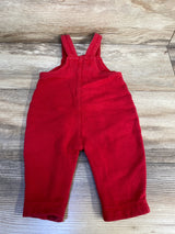 Old Navy Button Front Overalls Red sz 3-6m