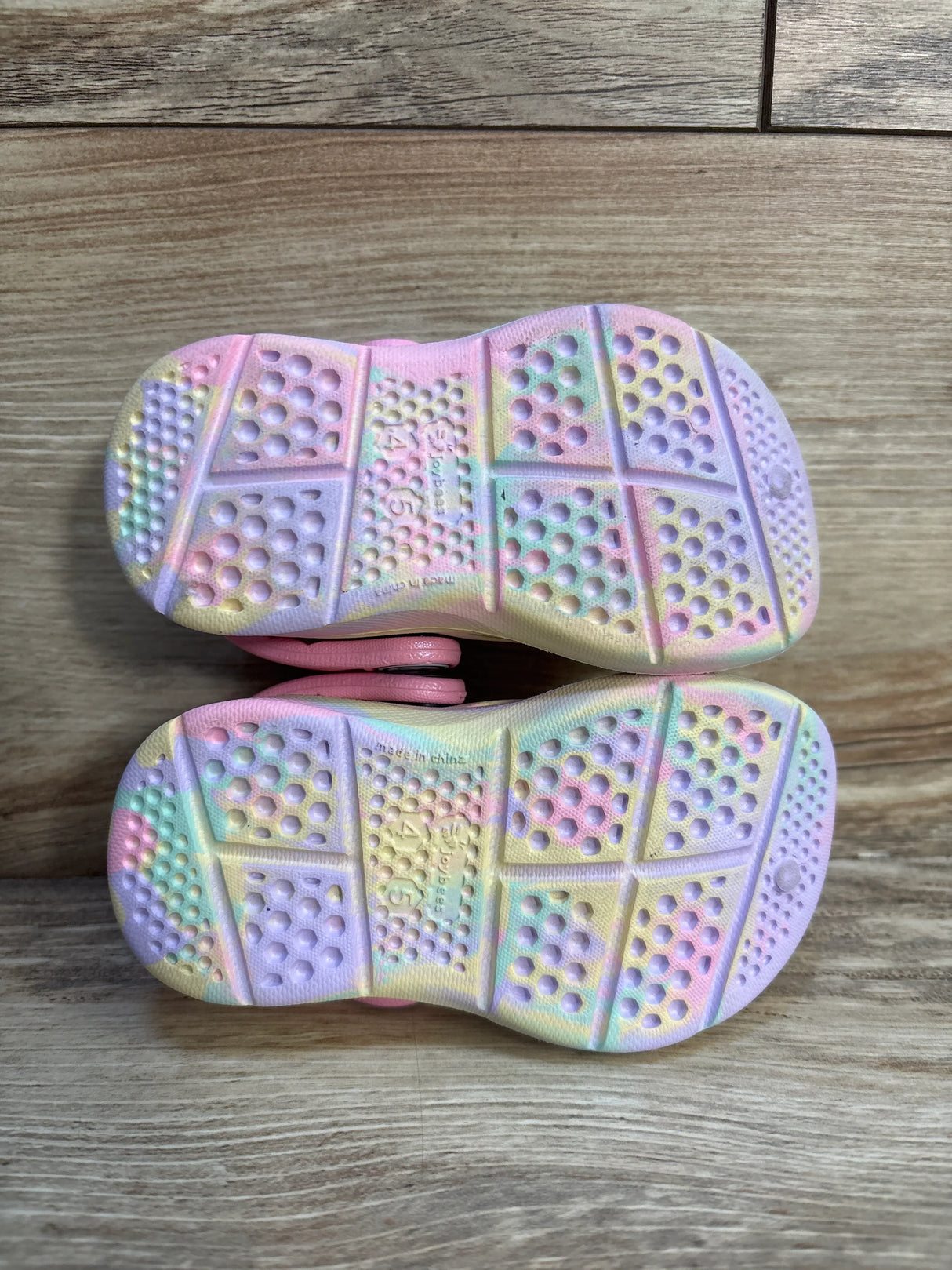 Joybees Active Clogs Purple sz 4/5c