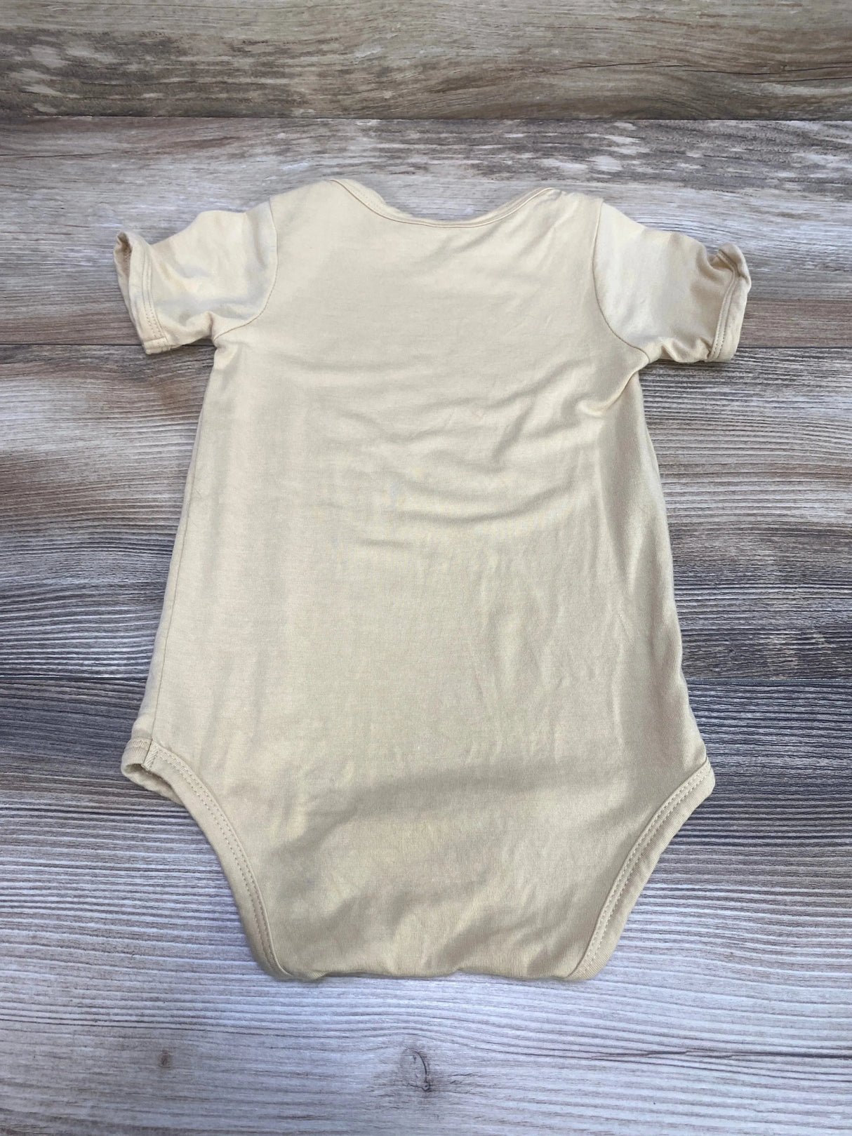 Kate Quinn Short Sleeve Marzipan Bamboo Bodysuit sz 12-18m