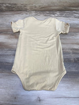 Kate Quinn Short Sleeve Marzipan Bamboo Bodysuit sz 12-18m