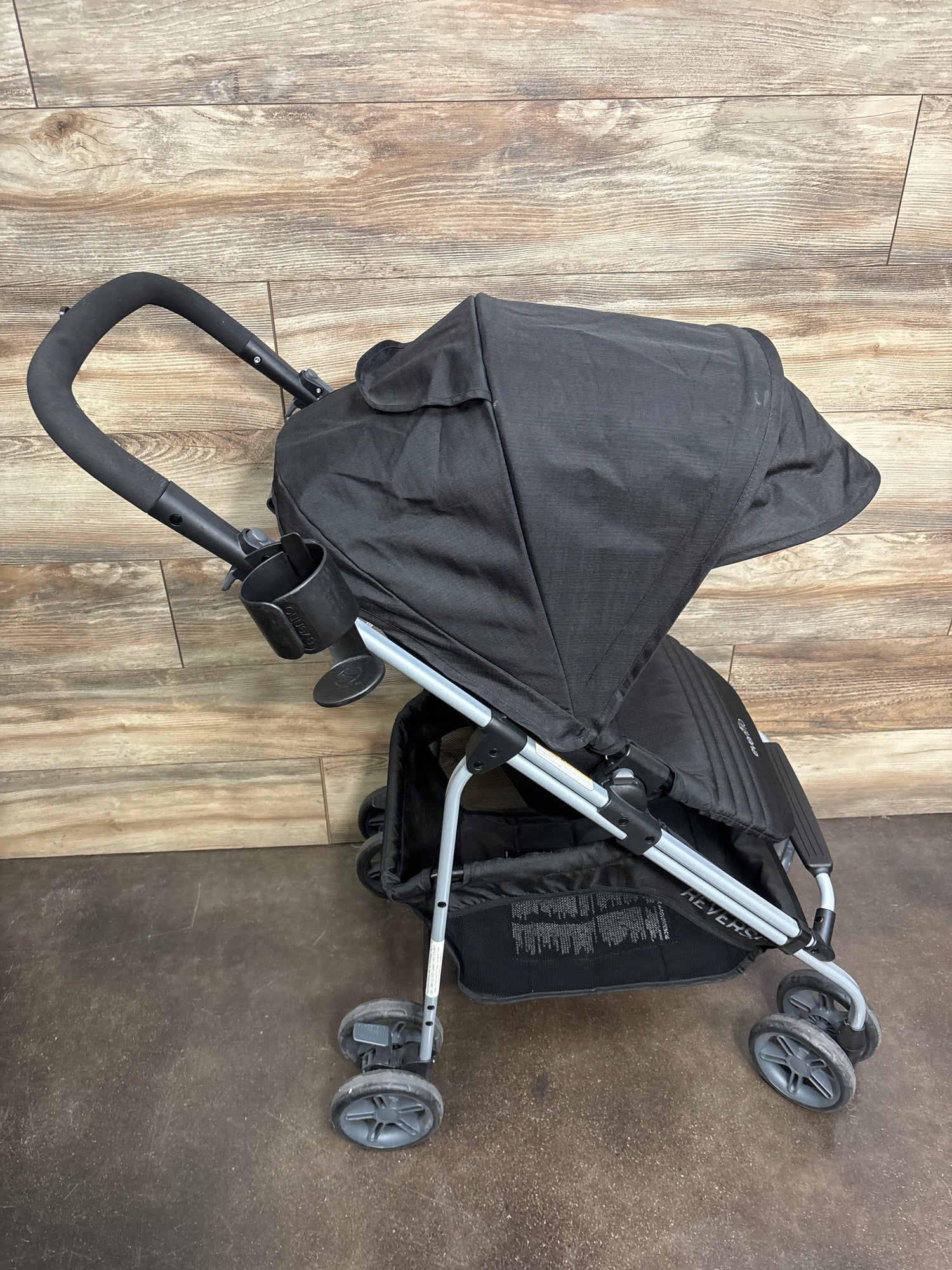 Evenflo Reversi Reversible Lightweight Stroller in Altair Black