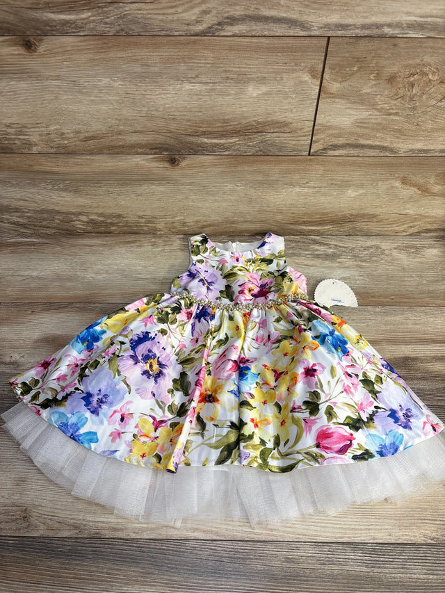 NEW American Princess Floral Dress White sz 3T - Me n Mommy To Be