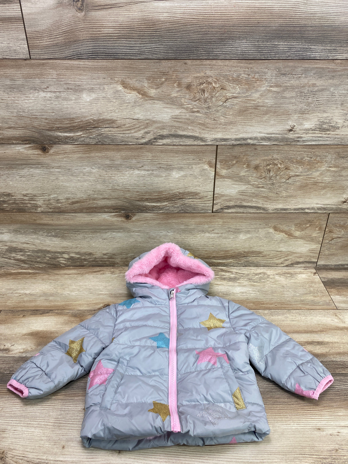 Swiss Tech Star Puffer Jacket Grey sz 12m