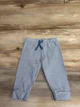 Baby Gap Striped Pull On Pants Light Blue sz 6-12m