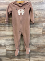 Carter's Walrus Blanket Sleeper Brown sz 2T