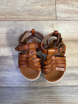 Wonder Nation Braided Gladiator Sandals Brown sz 2c
